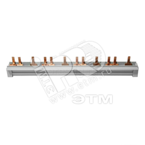 2CDL210001R1012 PS1/12 шина 1P 12 модулей 63A штырек (уп.30шт.) ABB 2CDL210001R1012