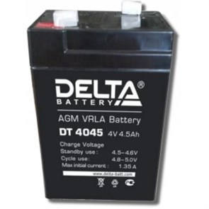 DT4045 Аккумулятор 4В/4,5А/ч DELTA (Китай) DT4045
