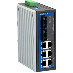 EDS-308 Ethernet Server 8 10/100BaseTx ports Коммутатор MOXА EDS-308
