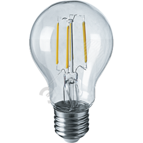 61623 NLL-F-A60-8-230-2.7K-E27-DIMM Filament Лампа светодиодная диммируемая 7W E27 4000K груша (уп.10шт.) Navigator 20967