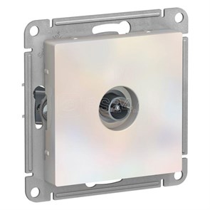 ATN000493 AtlasDesign Механизм TV розетки коннектор 1DB, жемчуг (уп.10шт.) Schneider Electric ATN000493