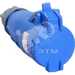 PSN21-016-3 MAGNUM Розетка переносная ССИ-213 16А-6ч/200-250В 2Р+РЕ IP44 (уп.10шт.) IEK® PSN21-016-3