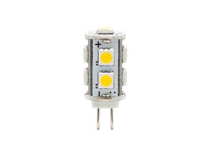 25208 LB-402 9LEDs(2W) 12V G4 2700K 13×23mm 25208