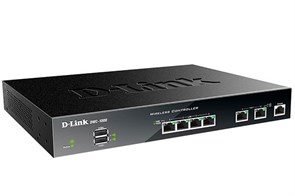 DWC-1000/C1A Беспроводной контроллер с 6 портами 10/100/1000Base-T и 2 USB-портами D-Link DWC-1000/C1A