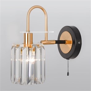 70090/1 черный Tenia Светильник настенный Eurosvet a045143