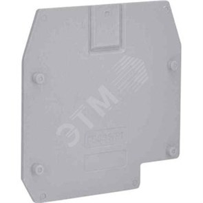 ZCB351GR CBC.35/PT/GR, Торцевой изолятор серый на СВС35 (уп.25шт.) ДКС ZCB351GR