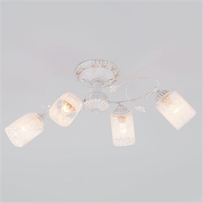 30053/4 белый с золотом Потолочная люстра Eurosvet 30053/4