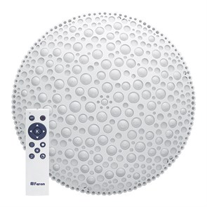 41234 AL3389 Dots 72W, Max. 5040Lum, 3000К-6000K Светильник светодиодный управляемый с пультом (уп.6шт.) FERON (Китай) ВЫВЕДЕН ИЗ АССОРТИМЕНТА 41234