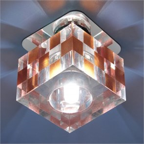 8243 G9 хром/янтарь (CH/BR) (уп.10/50шт.) ELEKTROSTANDART 8243 G9 хром/янтарь