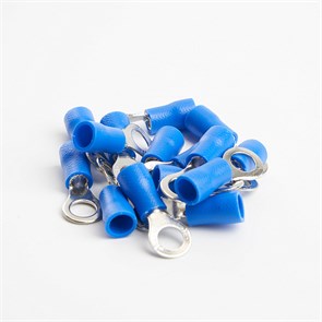 39369 LD403-254 Наконечник кольцевой изолированный НКИ 2,5-4 синий (DIY упаковка 10 шт) Stekker 39369-1