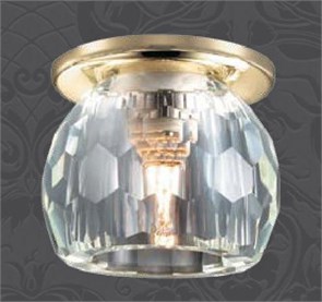 369800 NT12 046 золото Встраиваемый IP20 G9 40W 220V DEW 718049