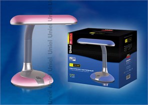 TTL-005 Silver purple (G23) лампа настольная фиолетовый (серебро) Uniel TTL-005 Silver purple