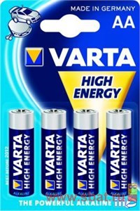 4906.221.484 High Energy LR6/316 BL3+1 ПРОМО Элемент питания (блистер 4шт.) Varta 4906.221.484