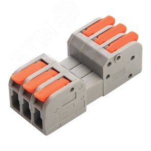 39874 LD221-423 Клемма монтажная 6х0,14-0,2/4мм² (для многопроволочной жилы) (уп.40шт.) Stekker (Китай) 39874