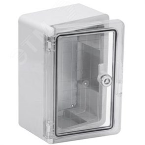 MKP92-N-302013-65 ЩМПп 300х200х130мм (ВхШхГ) УХЛ1 IP65 Щит с монтажной панелью пластиковый с прозрачной дверью IEK® MKP92-N-302013-65