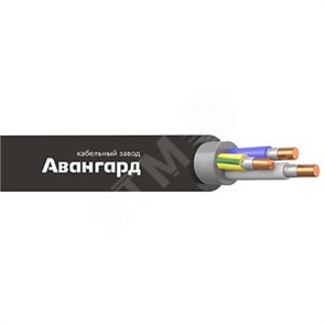 ВВГнг(А)-FRLS 3х2,5мм² Кабель силовой плоский огнестойкий Авангард ГОСТ ВВГнг(А)-FRLS 3х2,5-1