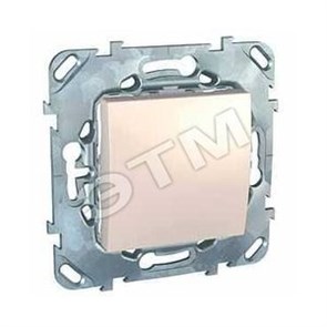 MGU5.203.25ZD Unica Одноклавишный переключатель (СХ.6) бежевый (уп.10шт.) Schneider Electric MGU5.203.25ZD