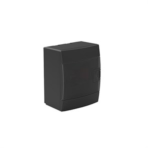 HRZ00002513 600-001-400 Бокс ЩРН-П-4 модуля навесной пластик черный (уп.24шт.) HOROZ ELECTRIC HRZ00002513