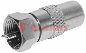 FD 05-4361/FD 3022 Переход штекер F - штекер TV (уп.100/2500шт.) REXANT FD 05-4361-1