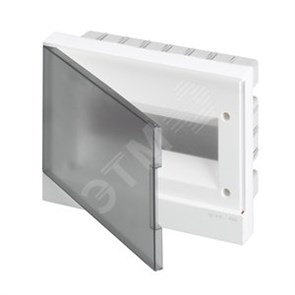 1SZR004002A1204 Basic E BEF402212 Бокс ЩРВ-П-12М модулей встраиваемый пластик с дымчатой прозр. дверцей IP40 (уп.17шт.) ABB 1SZR004002A1204