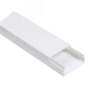 CKK11-040-025-1-K01 ECOLINE белый Кабель-канал 40х25мм (уп.24м.) IEK® CKK11-040-025-1-K01