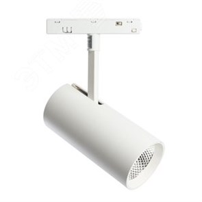 41945 MGN303 ДПО-10W, 900Lm, 4000К, 35°, белый Светильник трековый светодиодный низковольтный на шинопровод (уп.40шт.) FERON (Китай) 41945