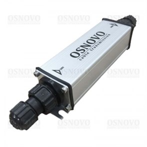 E-PoE/1W Уличный PoE удлинитель по витой паре 10M/100M Fast Ethernet до 500м (до 22W) OSNOVO (Китай) 11162