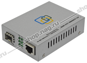 SNR-CVT-1000SFP-V2 Медиаконвертер из стандарта 10/100/1000-Base-T на сигнал1000Base-FX НАГ ООО SNR-CVT-1000SFP-V2