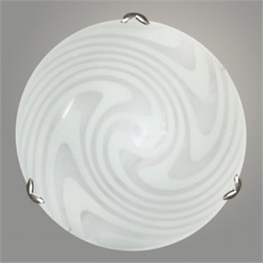 Диона Светильник d300 белый/песк/хром 2х60W E27 НПБ-300 н. (Никольский завод) 988019711