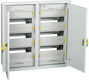 MKM15-V-2х36-31-ZU PRO Корпус металлический ЩРв-2х36з-0 36 УХЛ3 IP31 PRO IEK® MKM15-V-2х36-31-ZU PRO