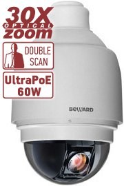 BD135P IP Камера, 2 Мп, 1/2.8'' КМОП SONY (Double Scan), купольная скоростная 0.5-400°/сек BEWARD BD135P