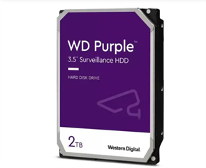 Western Digital HDD SATA-III 2000Gb WD Purple™ 3,5" 64MB buffer (WD23PURZ) Жесткий диск WD23PURZ