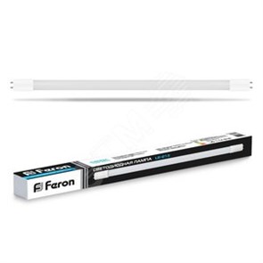 25499 LB-213 (10W) 230V G13 6400K T8 Лампа светодиодная (уп.30шт.) FERON (Китай) 25499