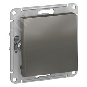 ATN000911 AtlasDesign Механизм выключателя одноклавишного (сх.1), сталь (уп.5шт.) Systeme Electric (Россия) ATN000911