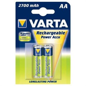 05706.301.402 /R6 2700mAh Ni-MH BL2 Professional Аккумулятор (блистер 2шт.) Varta 05706.301.402