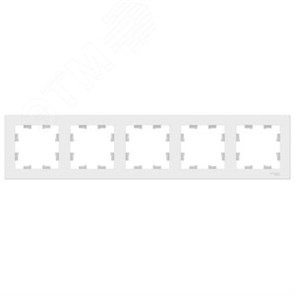 ATN001305 AtlasDesign Рамка 5 постов, лотос (уп.5шт.) Systeme Electric (Россия) ATN001305