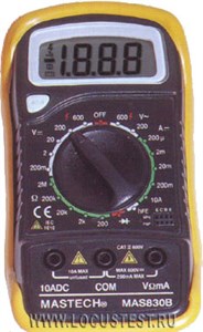 MAS830B - Цифровой мультиметр Mastech MAS830B