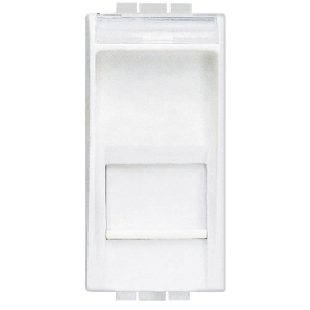 N4279C5E LivingLight Розетка RJ45 UTP Cat.5e, 1 модуль, цвет белый Bticino (Legrand) N4279C5E