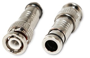 CON-BNC-M-RG59-CMP разъём BNC компрессионный Hyperline CON-BNC-M-RG59-CMP