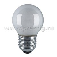 322643 CLASSIC 40W E27 230V P45 FR Лампа накаливания декоративная шар матовый (уп.100шт.) LEDVANCE (OSRAM) 322643