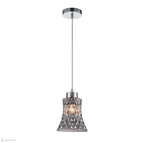 10193/1S E27х40W Chrome/Smoke Подвесной светильник Escada 10193/1S
