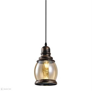 1101/1 E27х60W Wenge/Bronze Подвесной светильник Escada 1101/1