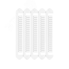 NUTB1051N Маркировка для клемм ДКС, жесткая, 5х10мм (90шт. на пластине, упак. по 10 листов) (уп.900шт.) ДКС (Россия) NUTB1051N
