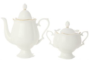 81.20563.00.1 Сервиз кофейный форма Наташа рисунок Золотая лента 6/14, АО " Императорский фарфоровый завод" 81.20563.00.1