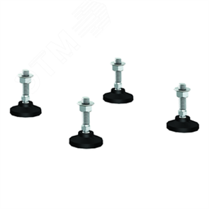 R5A45 RAM telecom Комплект ножек для шкафа CQE M12х50мм (4 ножки) ДКС (Россия)  R5A45