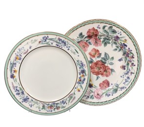 81.30749.00.1 Сервиз столовый форма Премиум Рисунок Улыбка флоры, 6 персон 24 предмета, АО "Императорский фарфоровый завод" 81.30749.00.1