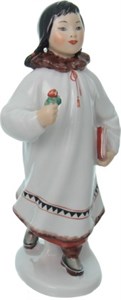 82.00959.00.1 Скульптура Якутка с цветком, ИФЗ 82.00959.00.1