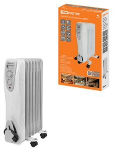 SQ2501-0901 МО-7, 1500Вт, 7 секций, регул. мощн. (550/950/1500 Вт), термостат Масляный обогреватель TDM SQ2501-0901