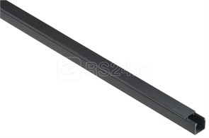 EL-KK10-016-016-1-K02 ELECOR ЧЕРНЫЙ Кабель-канал 16х16мм (уп.84м.) IEK® (Китай) EL-KK10-016-016-1-K02