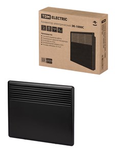 SQ2520-1204 ЭК-1000С, 1000Вт, регул. мощн. (500/1000Вт), термостат, ножки, белый Конвектор электрический TDM SQ2520-1204